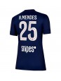 Paris Saint-Germain Nuno Mendes #25 Replika Hemmakläder Dam 2025-26 Kortärmad